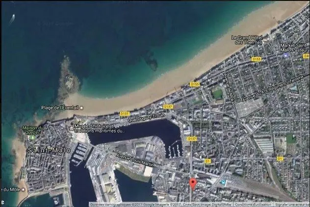 Joli T3, Gare & Plages A Proximite سان مالو فرنسا